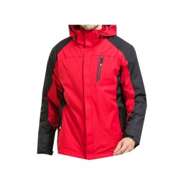 SKJ033 manufacturing two-piece jacket design zipper hooded jacket jacket center SKJ033 manufacturing two-piece jacket design zipper hooded jacket jacket center